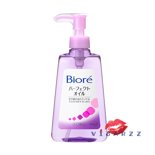 (Refill ม่วง) Biore Makeup Remover Perfect Cleansing Oil Refill 210mL ออยล้างเครื่องสำอาง รองพื้นกี่ชั้นก็ล้างได้สะอาดหมดจด อ่อนโยนใช้ได้แม้กระทั่งรอบดวงตาค่ะ