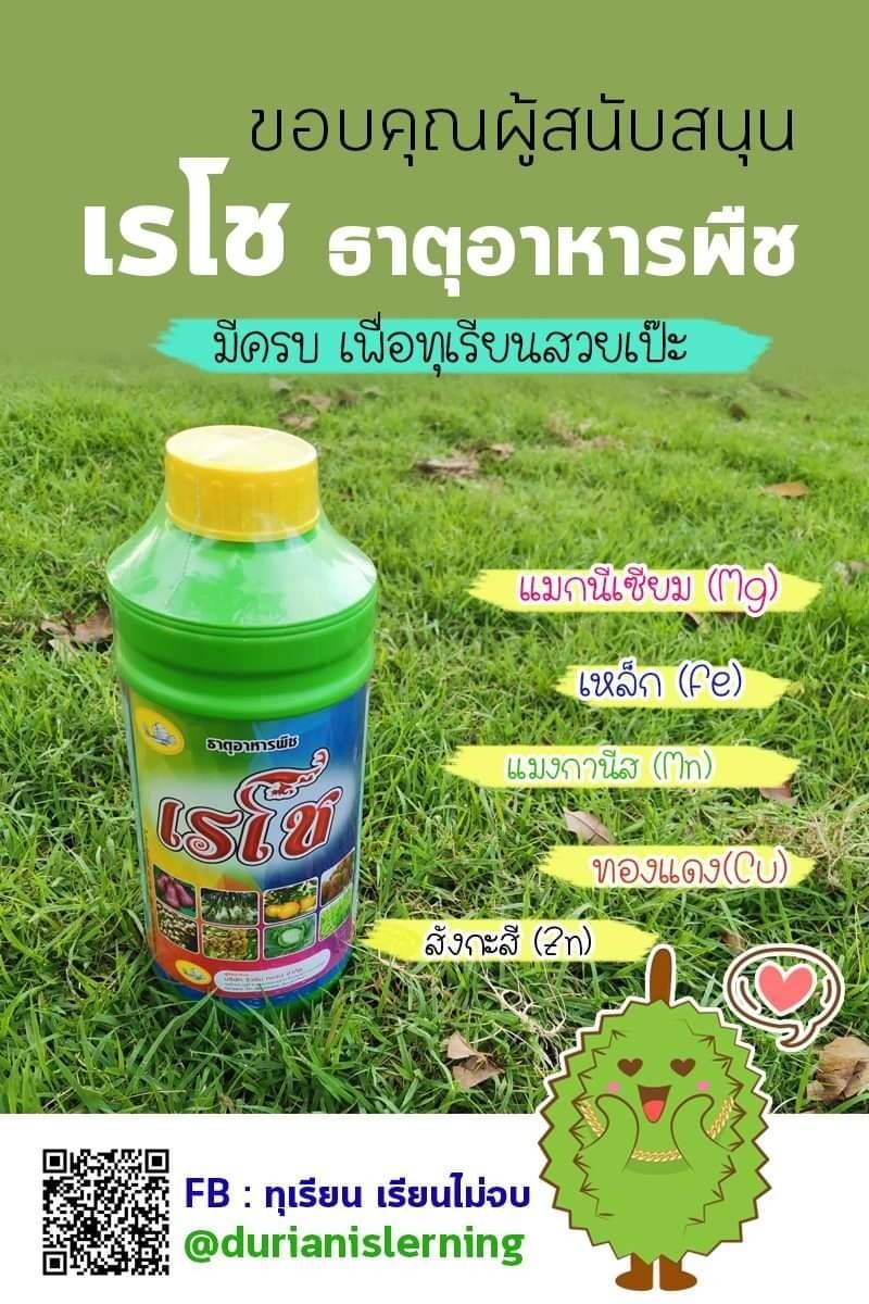 เรโช ธาตุอาหารรอง-เสริม สูตร EDTA ขนาด 1000 มล.