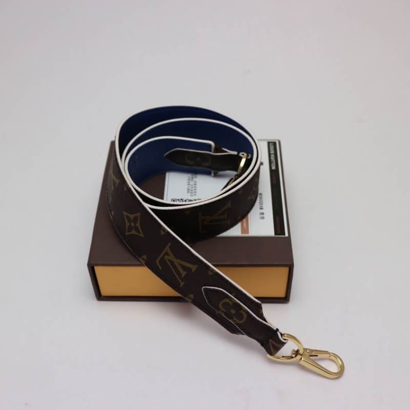 พร้อมส่ง สายกระเป๋า lv bag strap monogram สีดำ