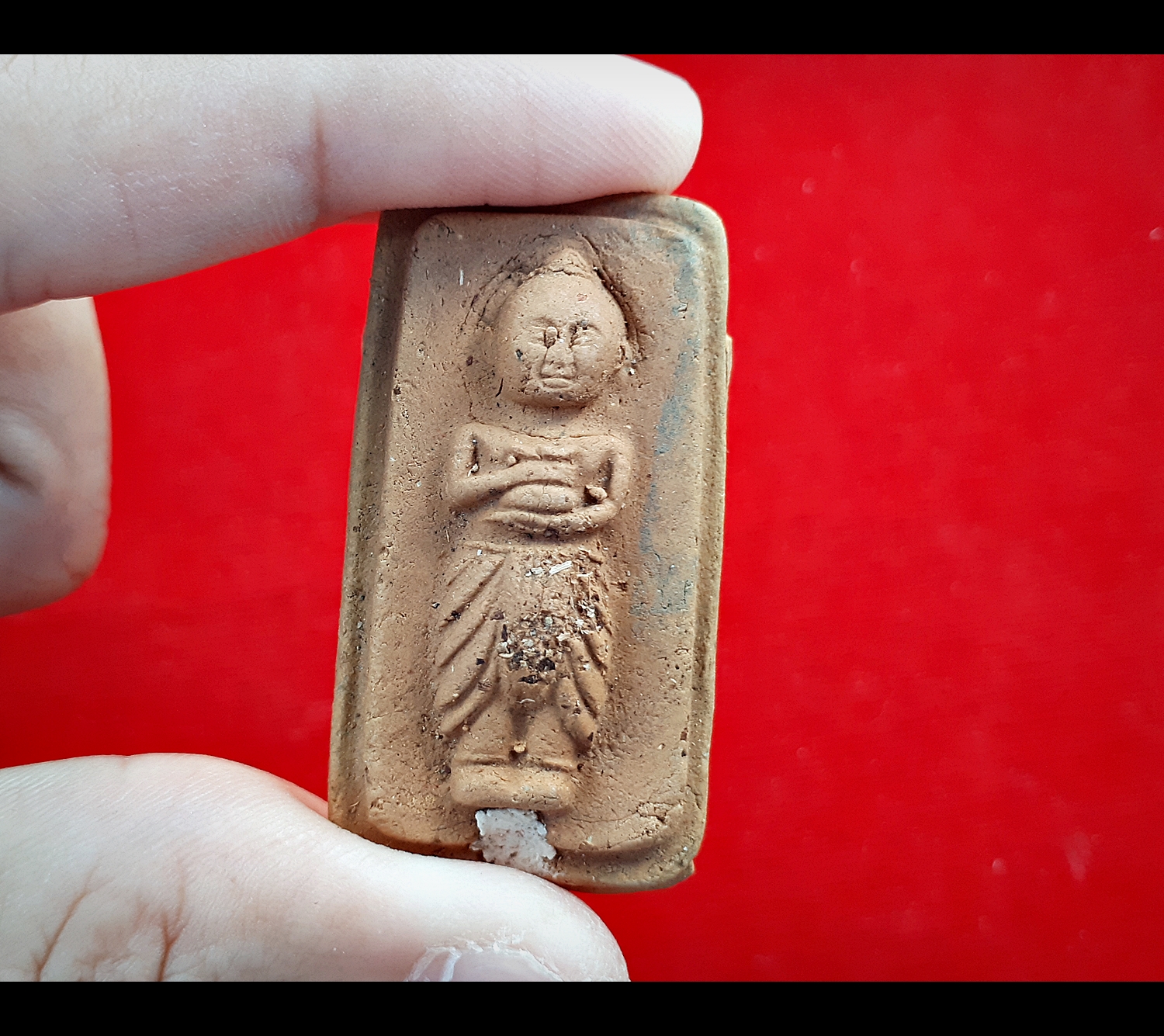 กุมารทอง สมปราถนา ปี2560 เนื้อผงรวมมวลสาร ฝั่งลูกแก้ว - หลวงพ่อหนุน วัดพุทธโมกข์