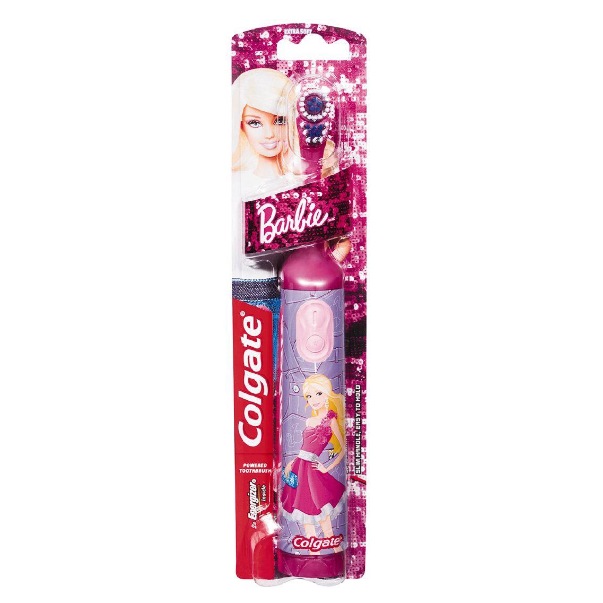 แปรงสีฟันอัตโนมัติสำหรับเด็ก Colgate Barbie Battery Powered Toothbrush