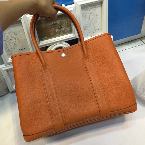 กระเป่า hm garden party togo leather 36 cm