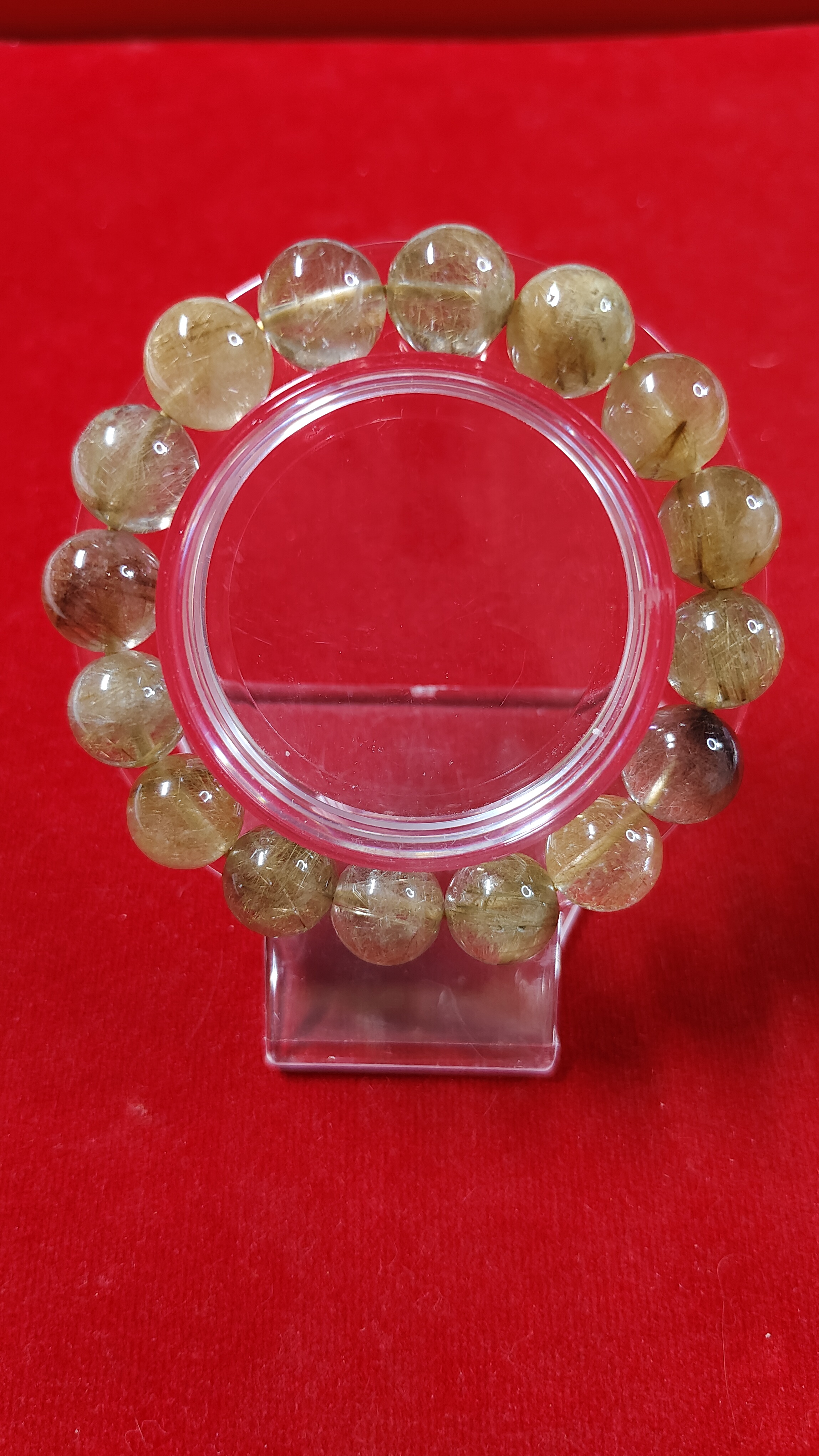 #ข้อมือหินไหม 5 สีรหัสbh-0032