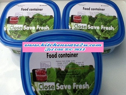 P04324 กล่องเหลี่ยมถนอมอาหาร (14*14*7 cm) เกรดเอ No.971-2 ราคาส่งต่อโหล : 12 ใบ (คลิ๊กที่สินค้าเพื่อดูรายละเอียด)
