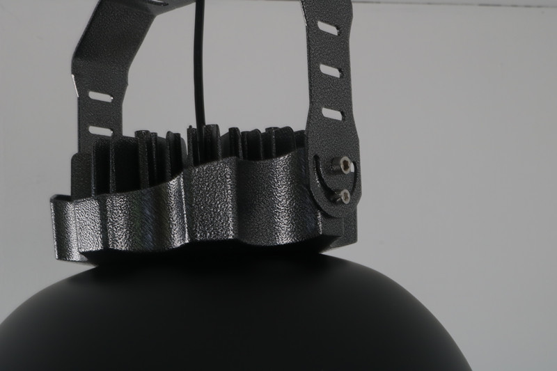 โคมไฟแขวนเพดานหัวเดี่ยวสีดำล้วนสไตล์ลอฟท์ American กว้าง 32cm [BK813]