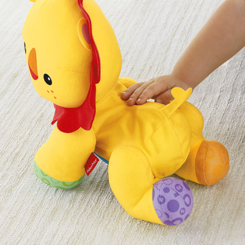 สิงโตชวนคลานสุดน่ารัก Fisher-Price Touch 'n Crawl Lion