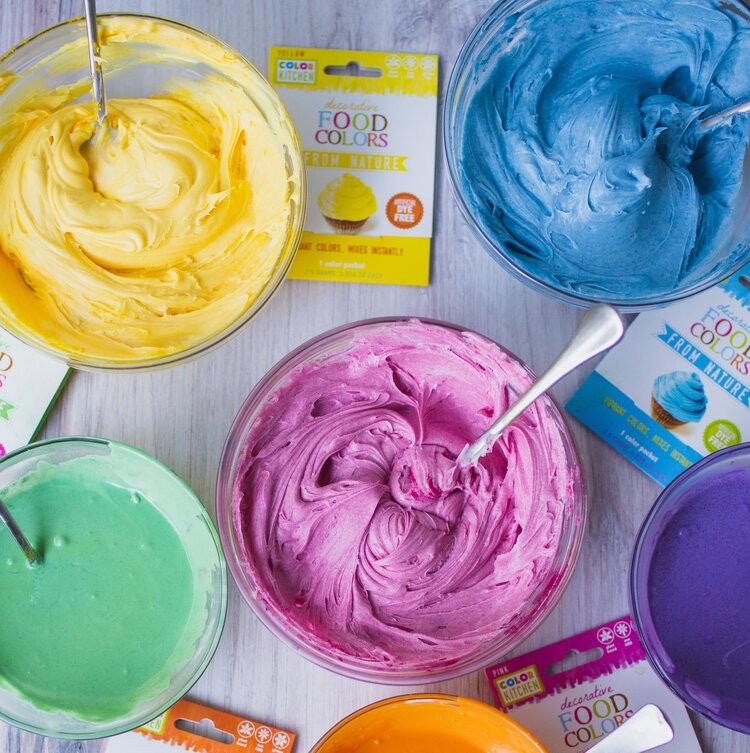 สีผสมอาหารจากธรรมชาติ ColorKitchen Decorative Food Colors From Nature (3 Color) (7.5G)