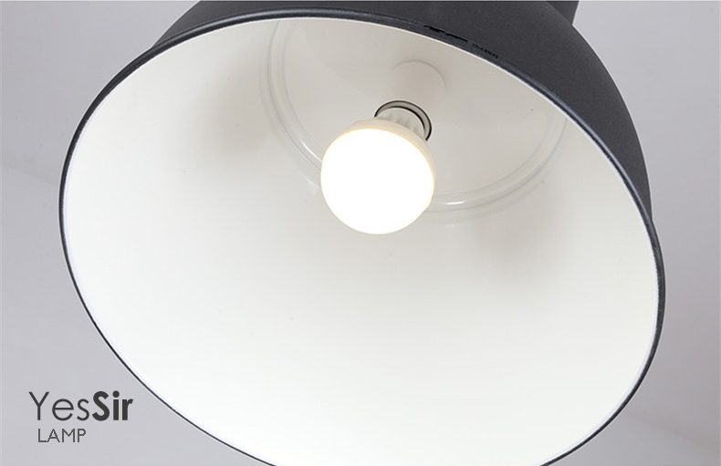 โคมไฟห้อยเพดานนอร์ดิก Jumbo สีดำ