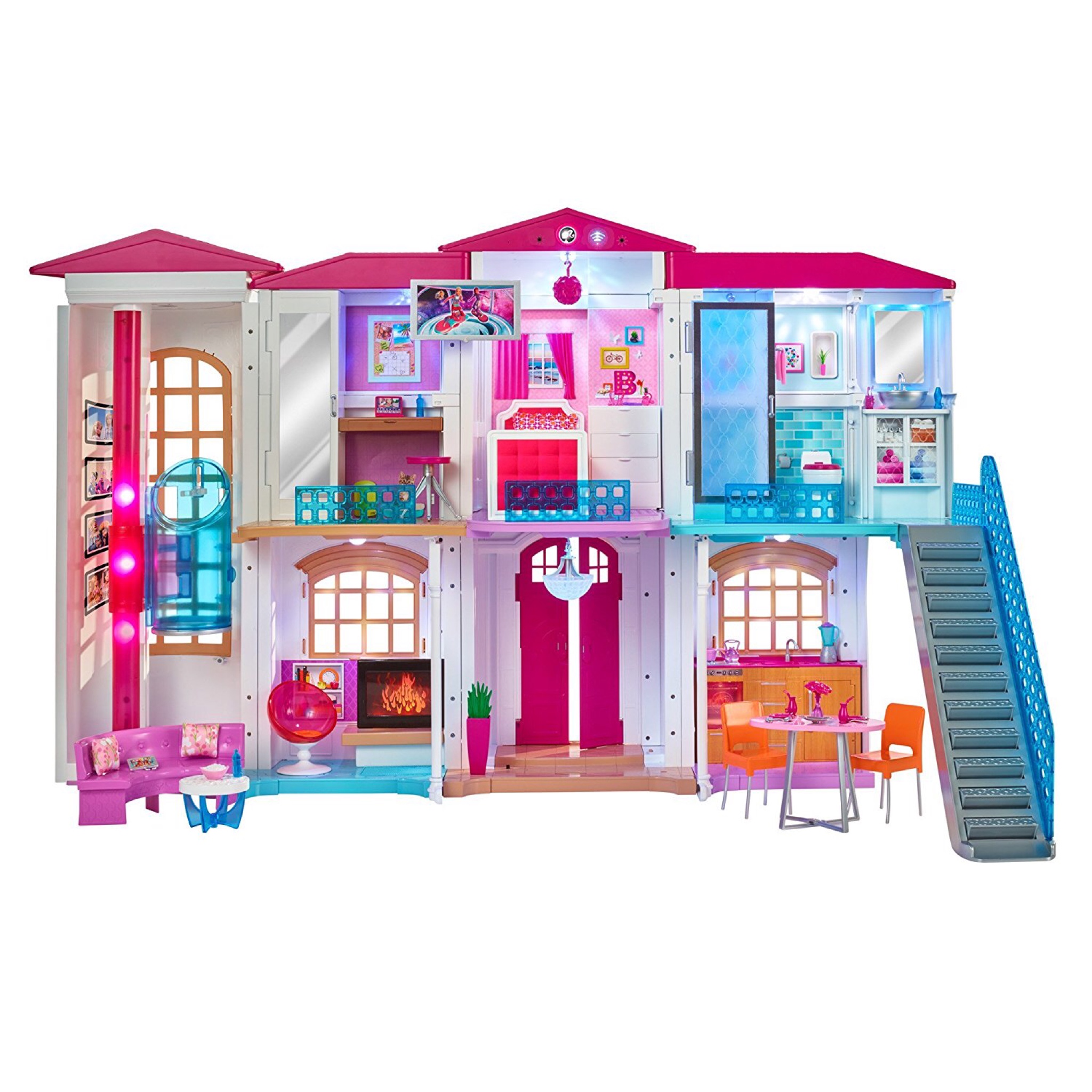 บ้านบาร์บี้หลังยักษ์พร้อมเทคโนโลยีสุดล้ำ Barbie Barbie Hello Dreamhouse