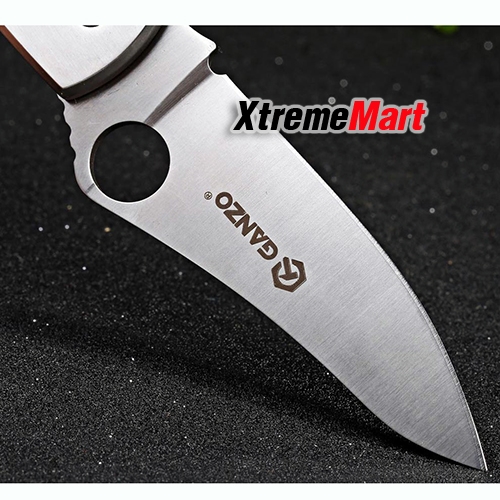 มีดพับ GANZO G7371-WD1 Stainless Steel Folding Knife (ด้ามไม้)