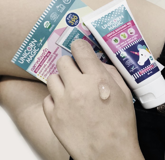 เจลทาตุ่มแผลยุงและแมลงกัดต่อย Unicorn Magic Gentle Soothing Gel