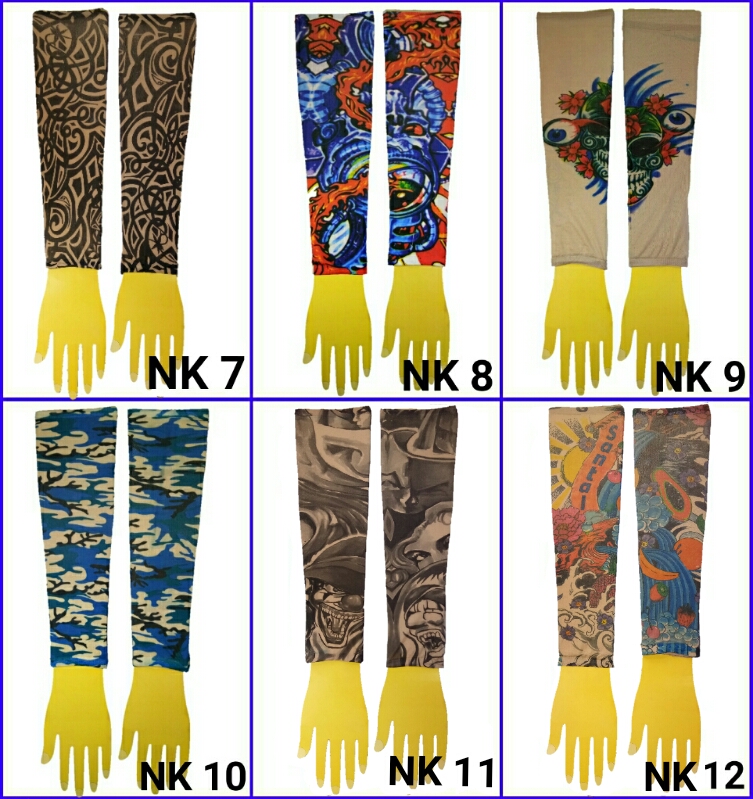 ปลอกแขนลายสัก ปลอกแขนลายแทททู ปลอกแขนมีลาย