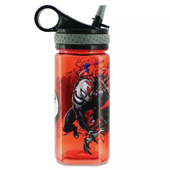 กระติกน้ำแบบหลอดดื่มสำหรับเด็ก Disney Spider-Man Water Bottle with Built-In Straw (2020)