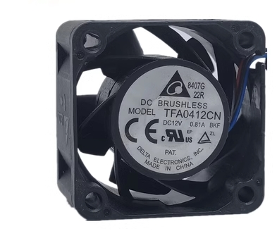 Delta DC Brushless Model:TFA0412CN DC12V 0.81A