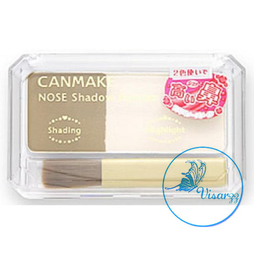 Canmake Nose Shadow Powder อุปกรณ์ทำเฉดดิ้งและไลท์ดั้ง ให้ดั้งโด่ง สวยดั่งใจ