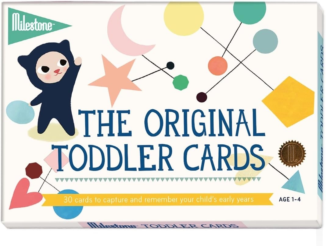 การ์ดไมล์สโตนอายุและพัฒนาการของเด็กวัยเตาะแตะ Milestone The Original Toddler Cards