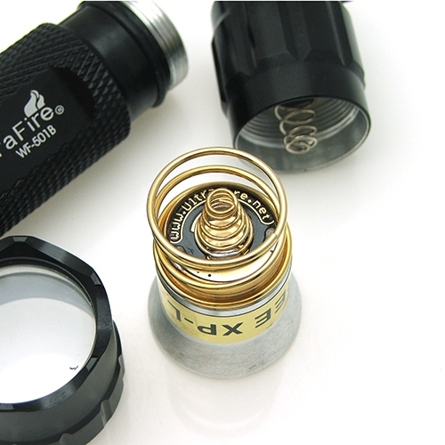 ชุดโคมพร้อมหลอด UltraFire XP-L V6 4.2V 5 โหมด