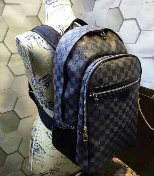 กระเป๋าเป้ l michael damier graphite canvas men backpack
