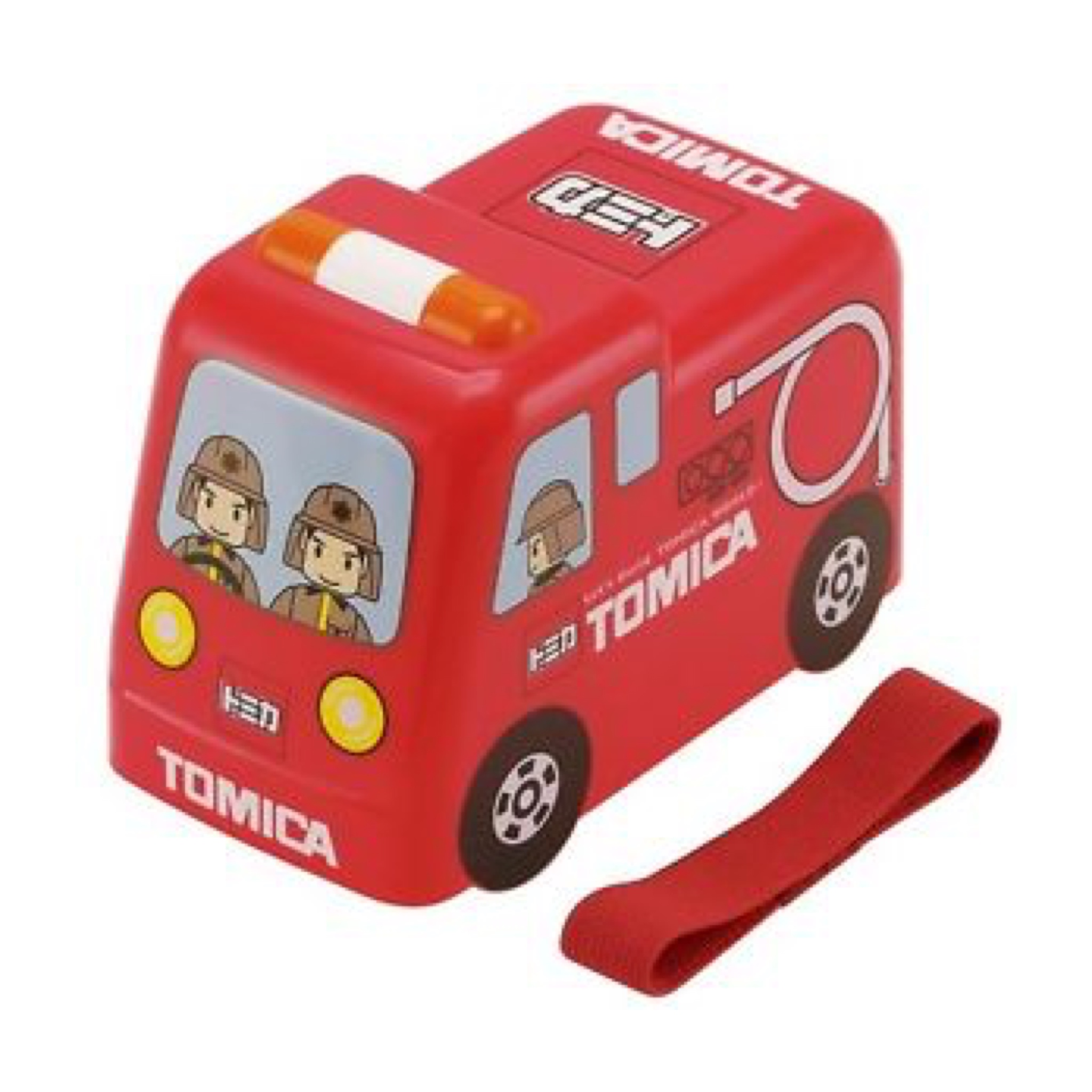 กล่องอาหารกลางวันและของว่าง Skater Tomica Bento Lunch Box (Fire Engine)