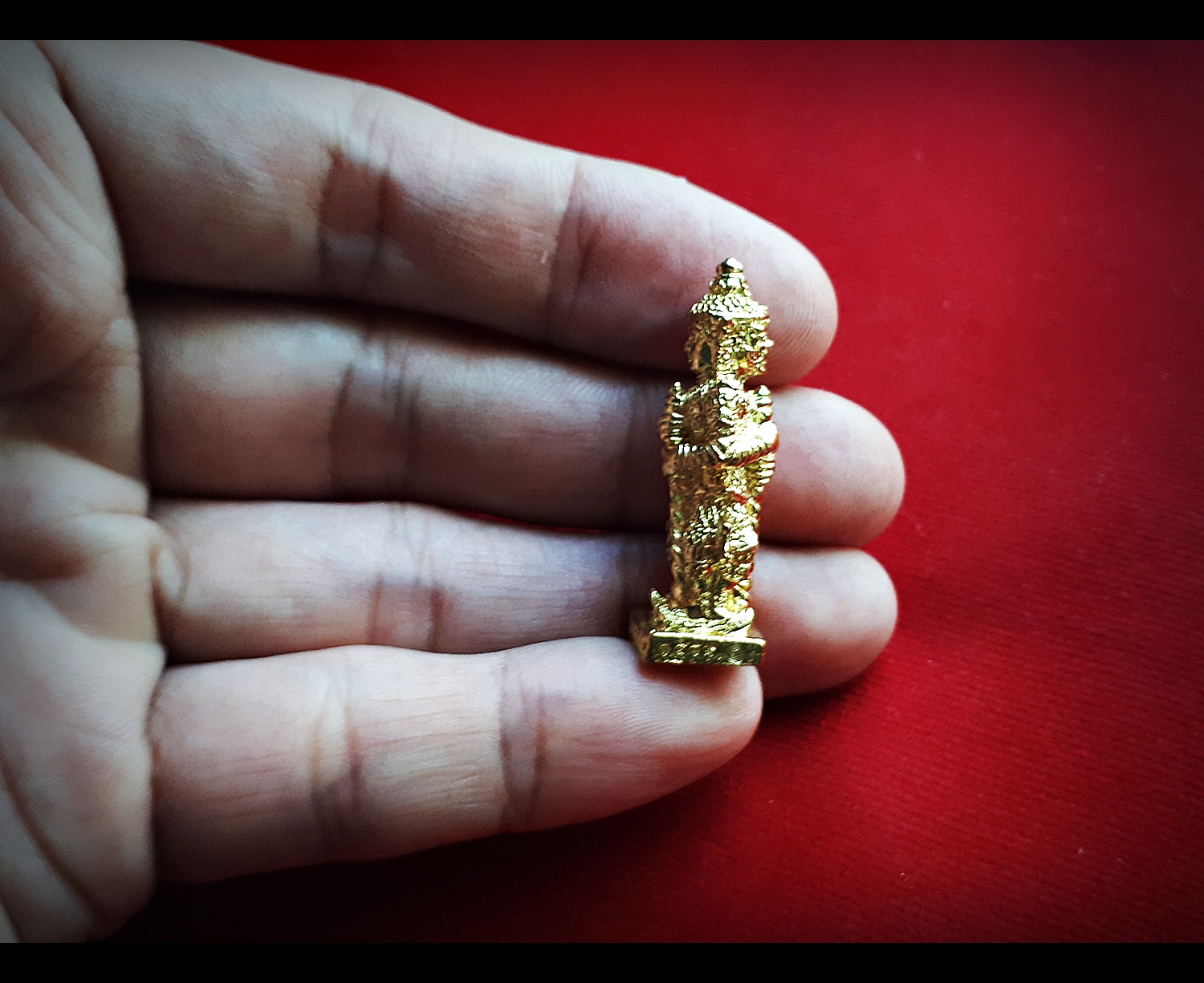 รูปหล่อ ท้าวเวสสุวรรณ (2หน้า เทพ ยักษ์) (ขนาดพกพา ห้อยคอ ) เนื้อทองลำอู่ ปี2563 #รับประกันแท้ - หลวงพ่อเล็ก วัดท่าขนุน (ปลุกเสก ณ วัดพุทธพรหมยาน)