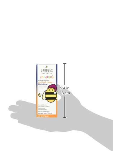 สมุนไพรบรรเทาอาการไอช่วงกลางคืนสำหรับเด็ก ZARBEE'S Naturals Children's Nighttime Cough Syrup Dark Honey