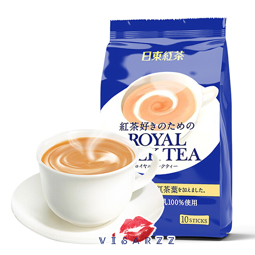 (BBE.06/27) ซองพกพา 8 ซอง Nitto Kocha Instant Royal Milk Tea 8 ซอง 112g ชานมสำเร็จรูปจากประเทศญี่ปุ่น แบบ 3 in 1 ชงสะดวก ทานง่าย รสชาดอร่อย