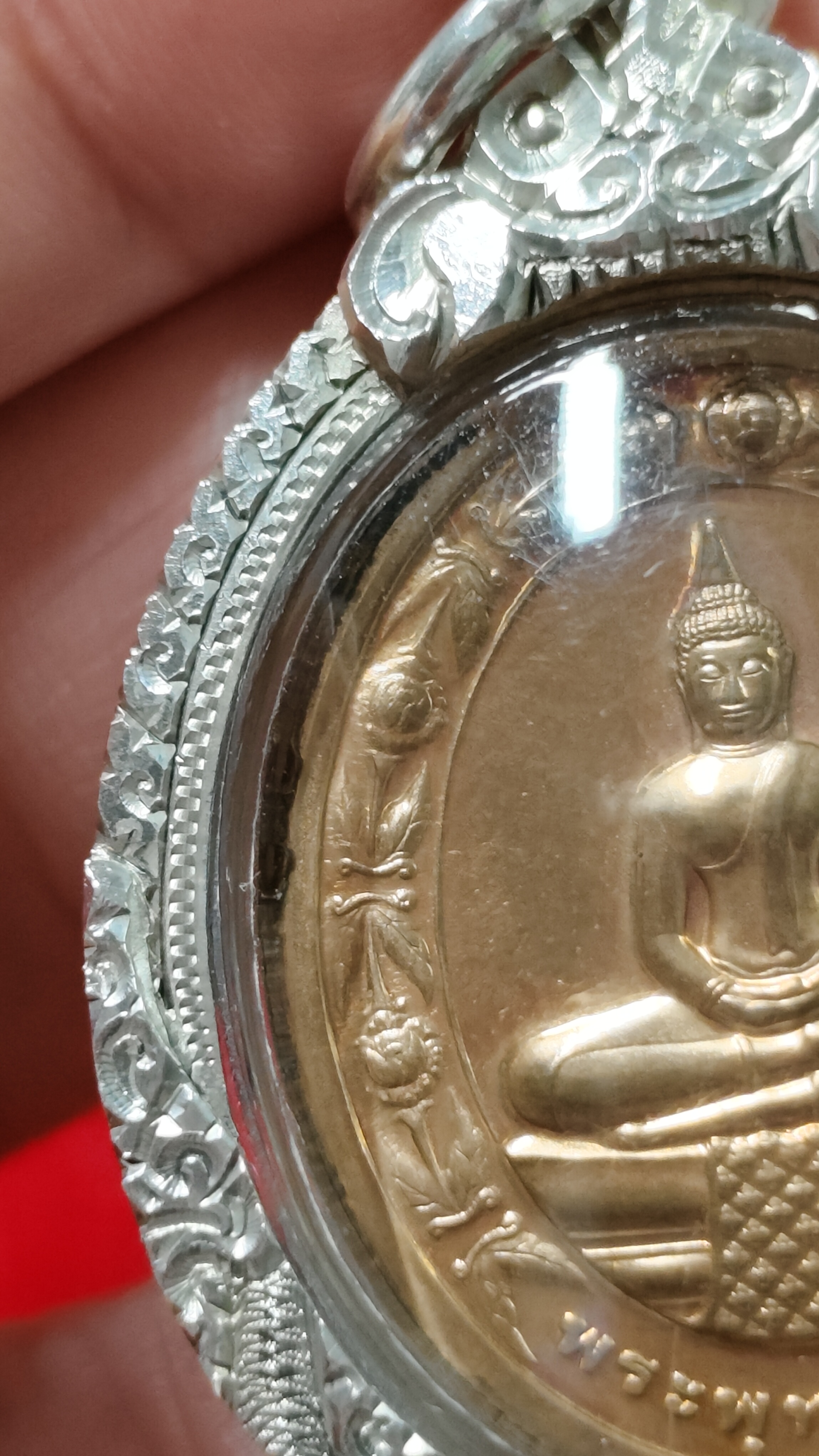 #เหรียญพระพุทธโสธรรูปไข่ 2 หน้ารหัสm-0072