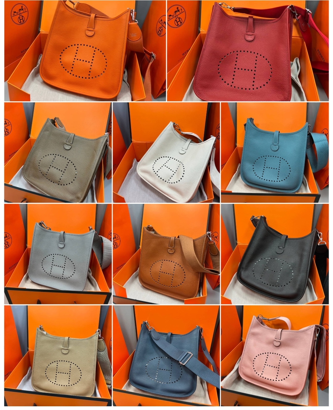 กระเป๋า hm evelyn 11 มีหลายสี สต็อกเปลี่ยนตลอด