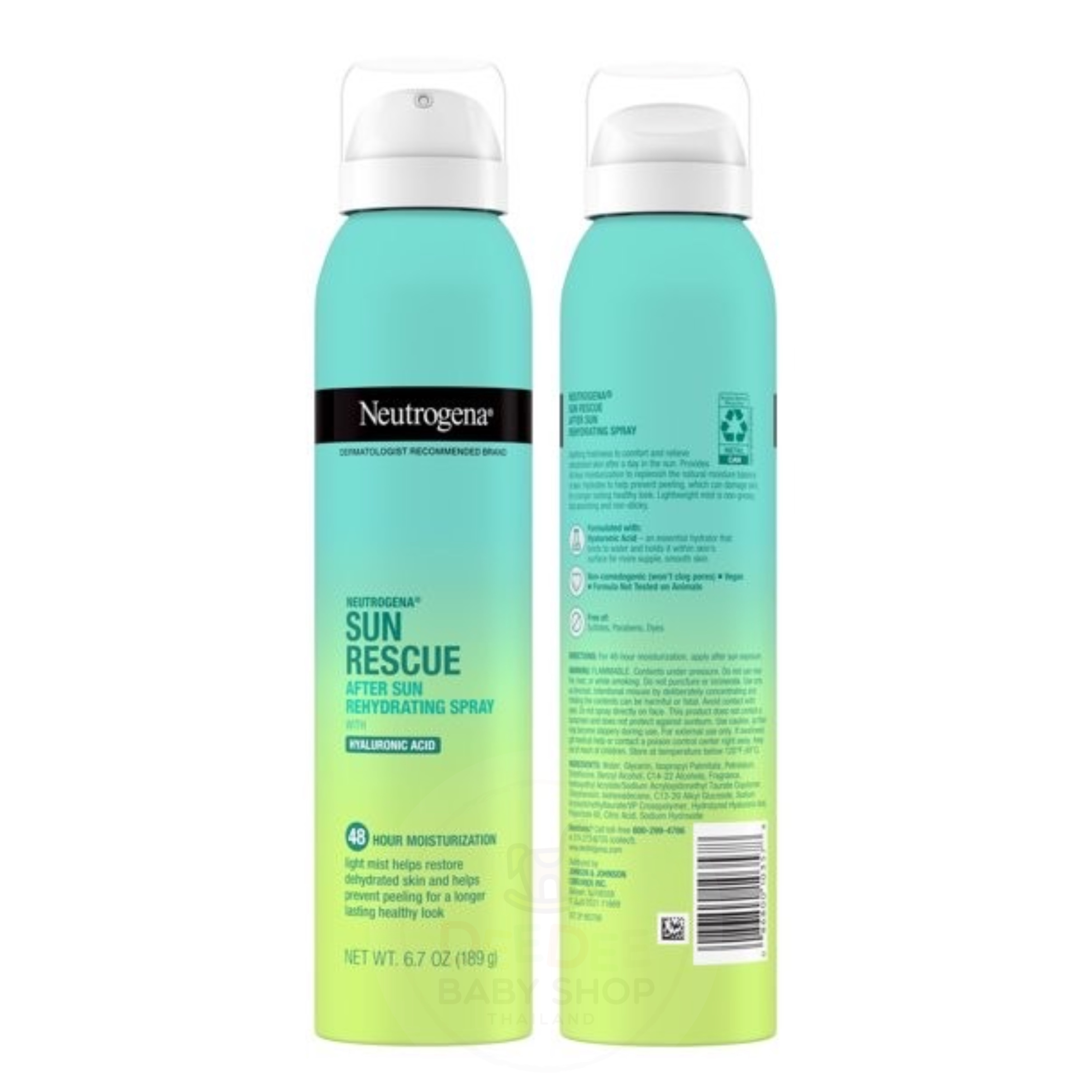 สเปรย์บำรุงผิวหลังออกแดด Neutrogena SUN RESCUE After Sun Rehydrating Spray