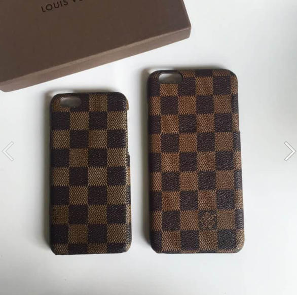 เคสมือถือ เคสไอโฟน l damier iphone case มีเทา น้ำตาล ขาว