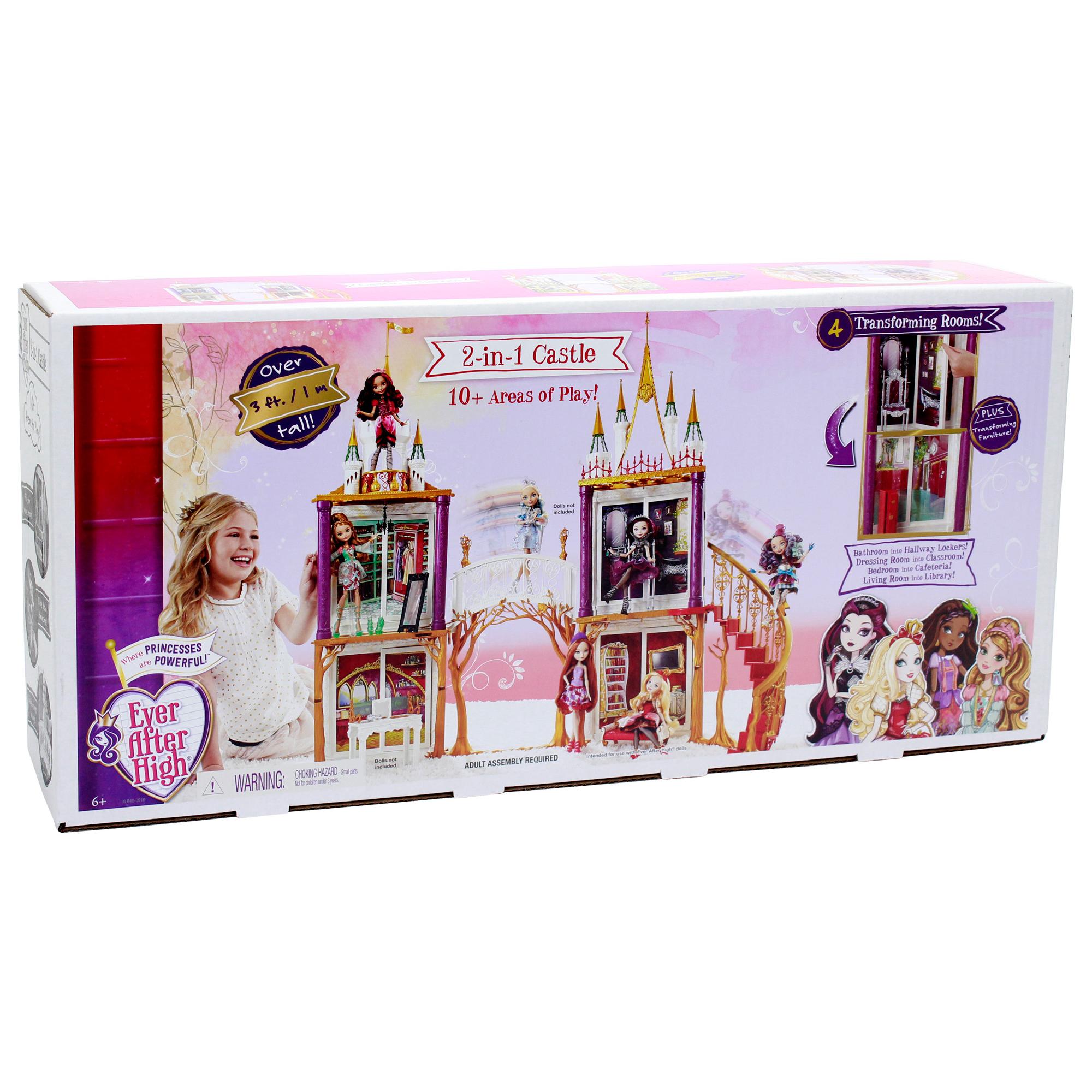 ปราสาทตุ๊กตาสุดหรู Ever After High 2-in-1 Castle Playset
