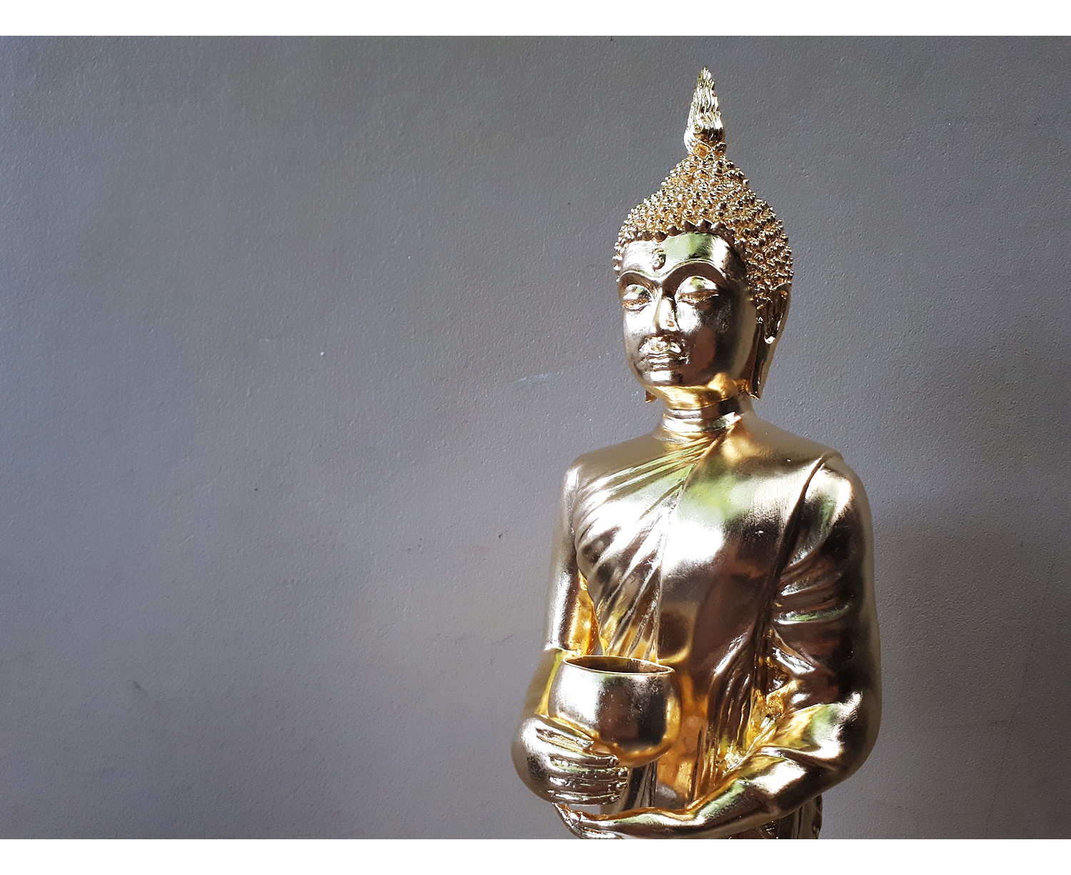 รูปหล่อ พระพุทธ หลวงพ่อไหลมาเทมา(สมเด็จองค์ปฐม ปางอุ้มบาตร อุดมสมบูรณ์มหาลาภ) - เนื้อทองเหลือง ปิดทองแท้ (องค์ใหญ่ขนาดตั้งบูชา สูง26นิ้ว) ปี2563 #รับประกันแท้ - หลวงพ่อเล็ก วัดท่าขนุน เป็นประธานปลุกเสกอฐิษฐานจิต