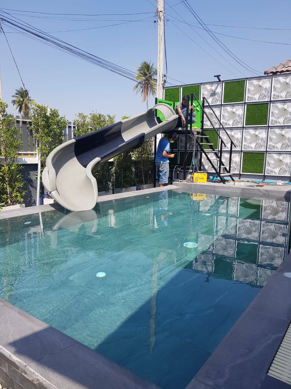 ขายชุดสไลเดอร์เล็ก สไลเดอร์สำเร็จรูป สไลเดอร์พร้อมใช้งาน สไลเดอร์ไฟเบอร์กลาส