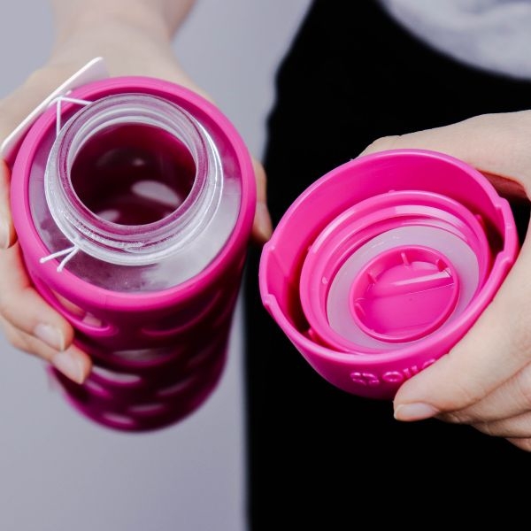 P10629 กระบอกน้ำ อย่างดี พรีเมี่ยม (6.8*6.8*27 cm) No.5285 ราคาส่งต่อ 6 ใบ: 180 บ/ใบ