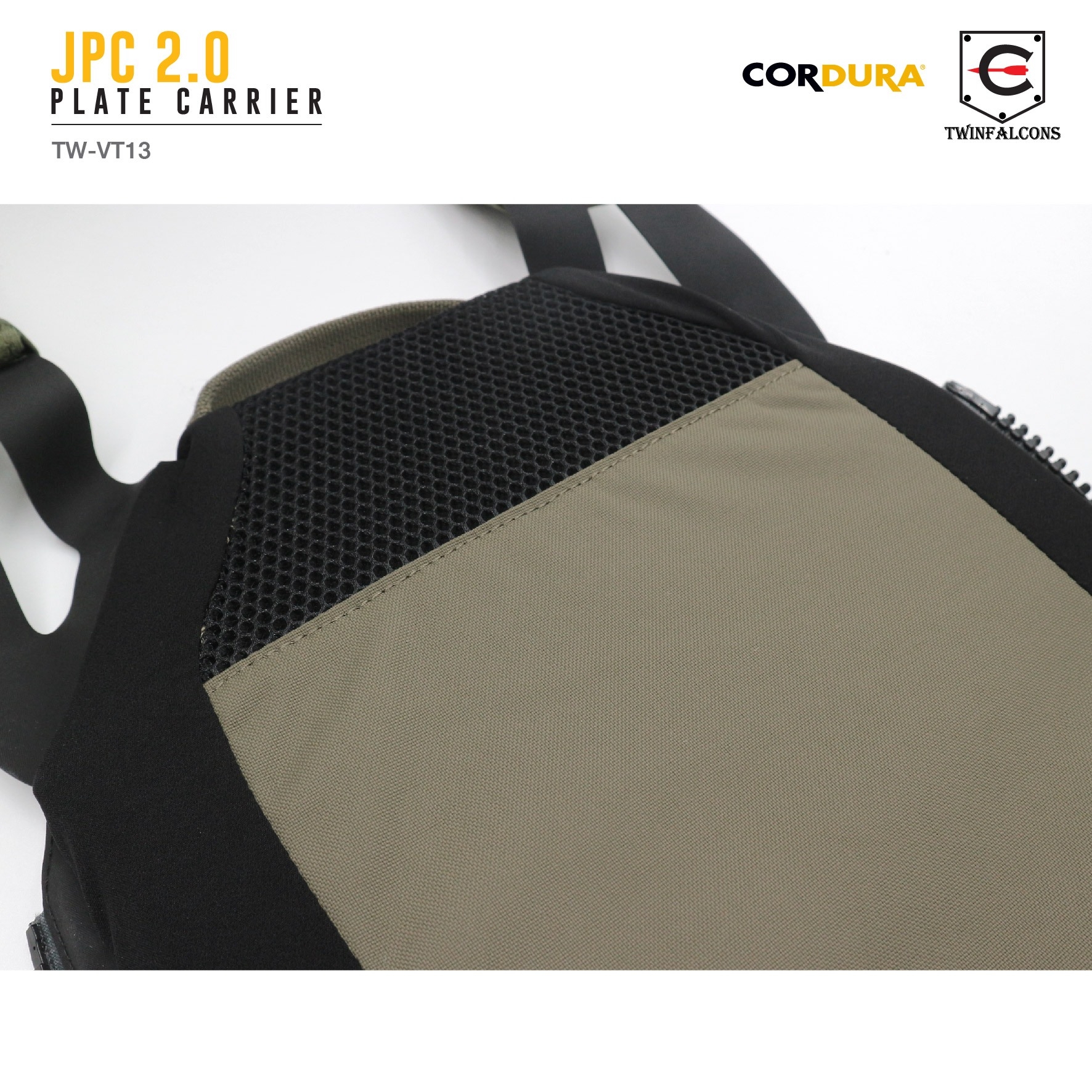 เสื้อเกราะ JPC 2.0 Plate Carrier ( Twinfalcons ) [ TW-VT13 ] (K4100)