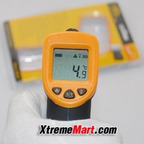 เทอร์โมมิเตอร์ วัดอุณหภูมิแบบอินฟราเรด รุ่น AR360A+ Digital Infrared Thermometer