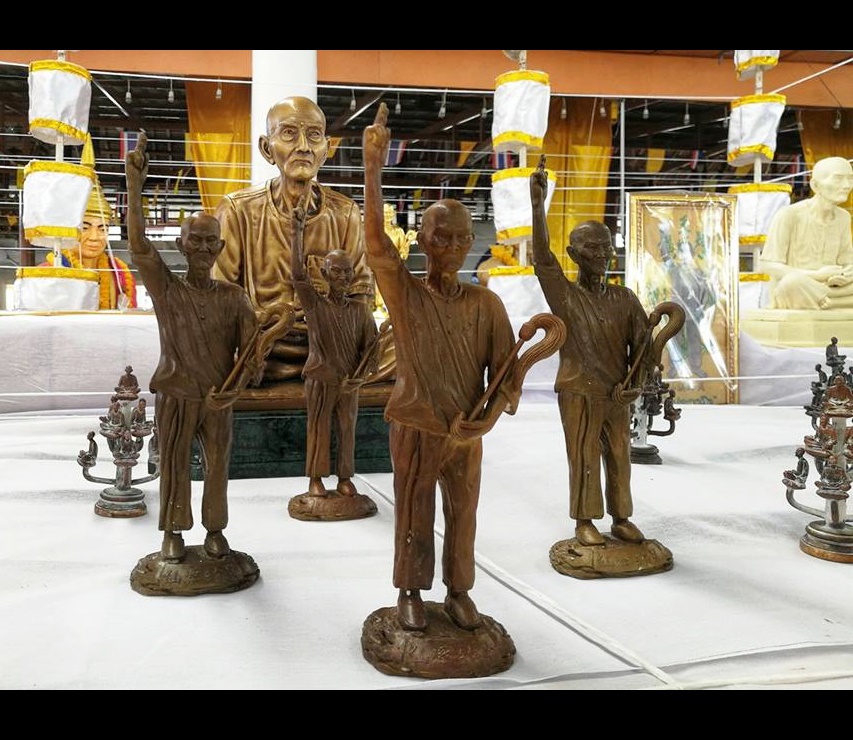 รูปหล่อ เซียนแปะโรงสี วัดศาลเจ้า หน้าตัก 12 นิ้ว องค์ขนาดใหญ่ หลวงพี่เก่ง ปลุกเสก