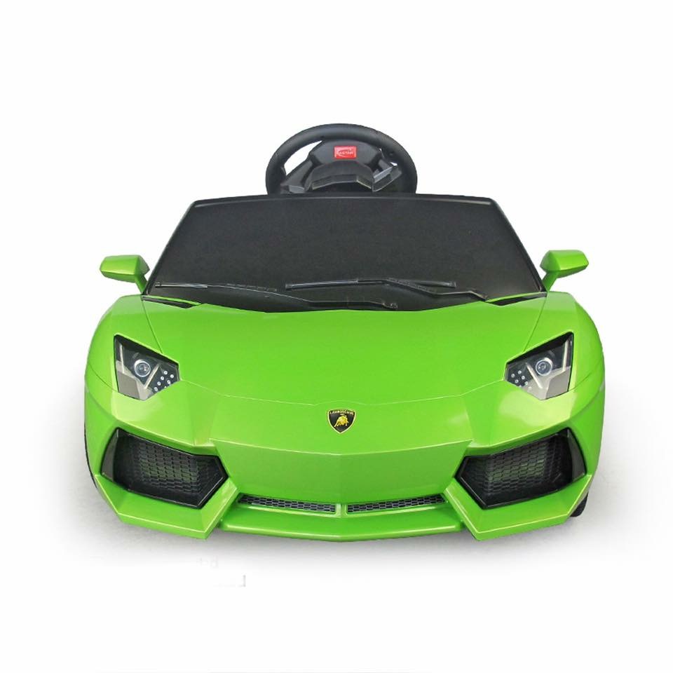 รถแบตเตอรี่พร้อมรีโมทบังคับ Lamborghini Aventador LP700 6V Battery-Powered Ride-On (Green)