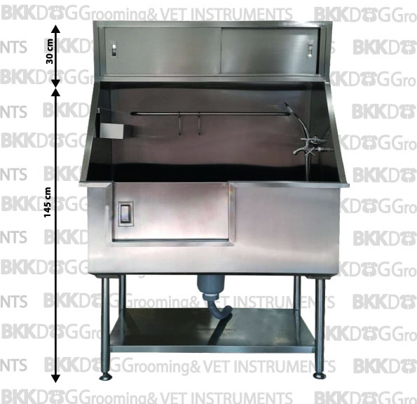 อ่างสแตนเลสพร้อมตู้เก็บของ Supreme