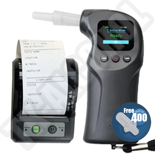 เครื่องเป่าแอลกอฮอล์ AS2010 Printer Smart Use