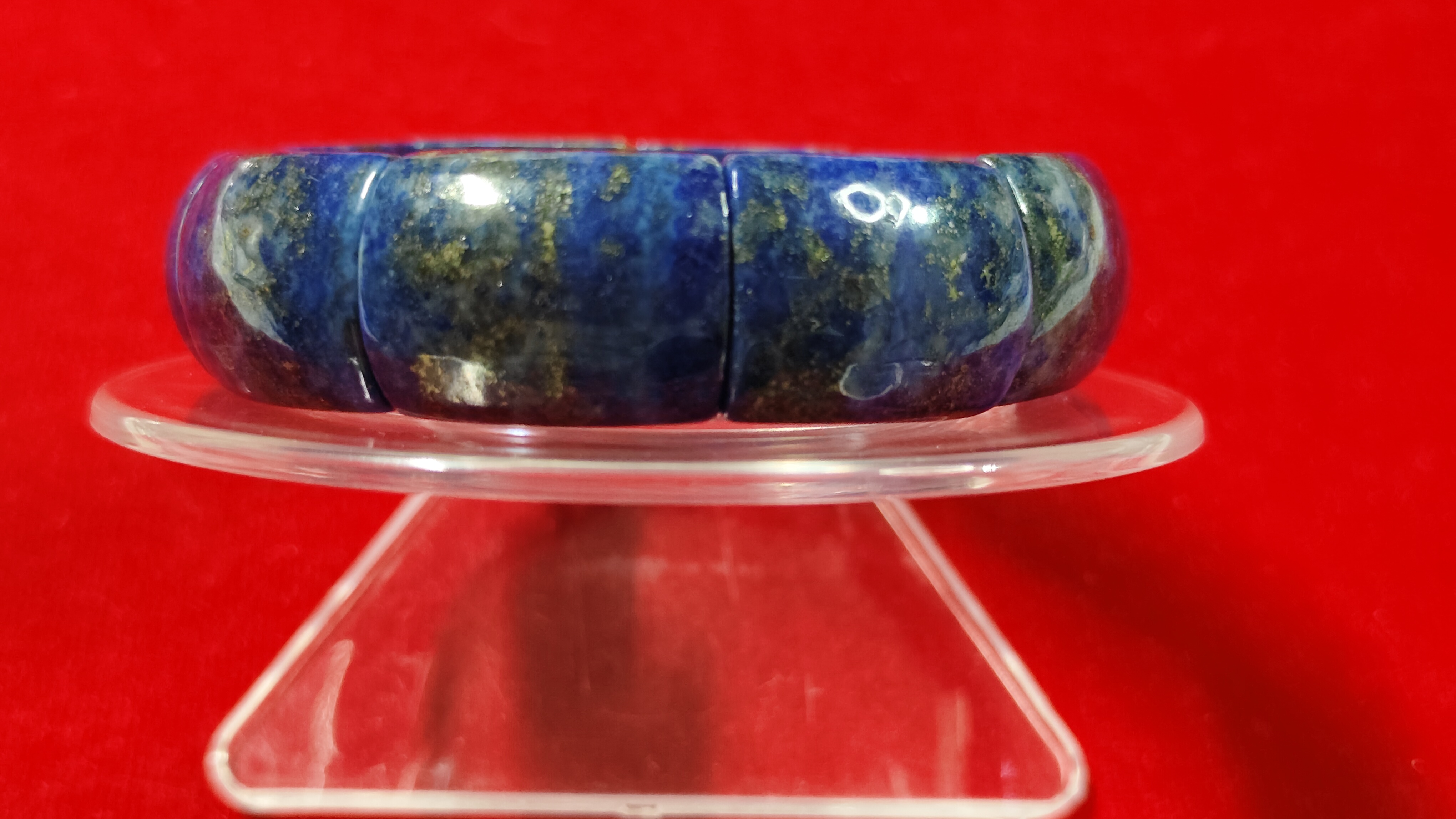 #ข้อมือหินลาพิส ลาซูลี รหัสbh-0037