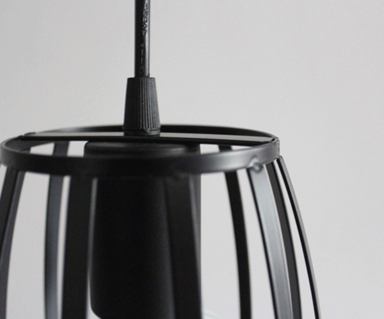 โคมไฟห้อยเพดานทรงกระบอก สไตล์ Nordic minimalist