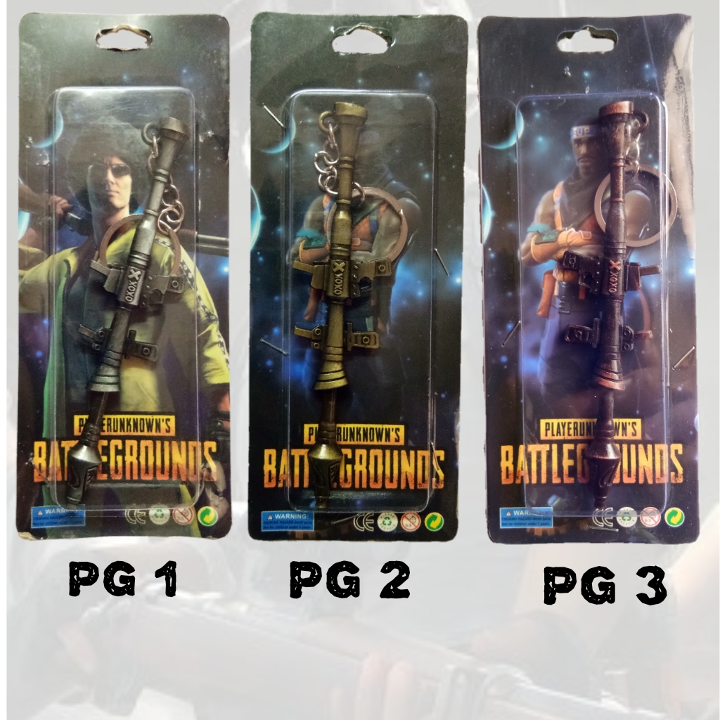 พวงกุญแจพับจี Pubg mobileงานโลหะสุดเท่ห์