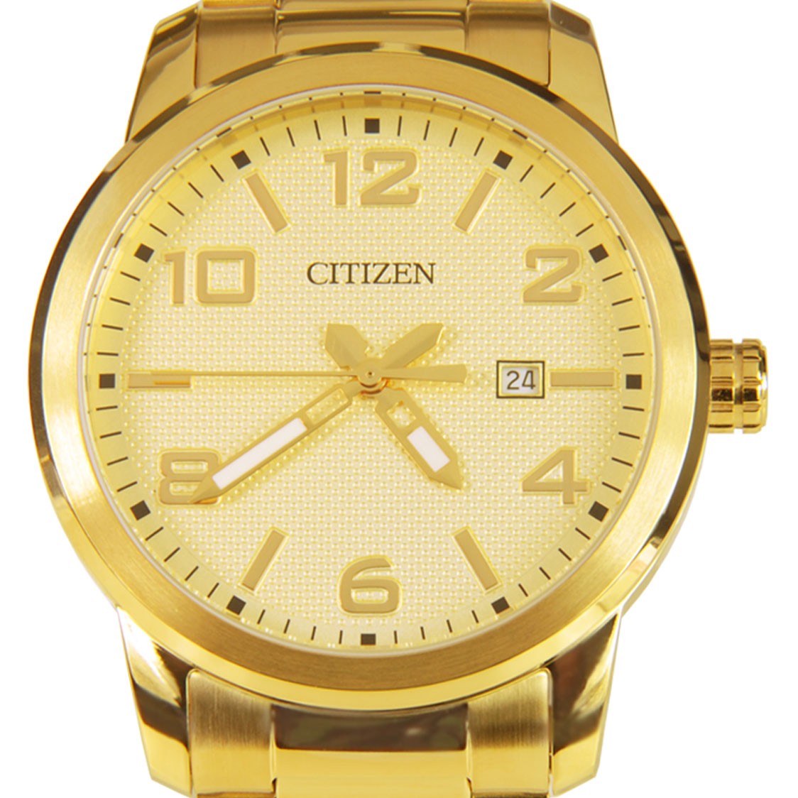 CITIZEN Quartz Men's Watch รุ่น BI1022-51P / Gold