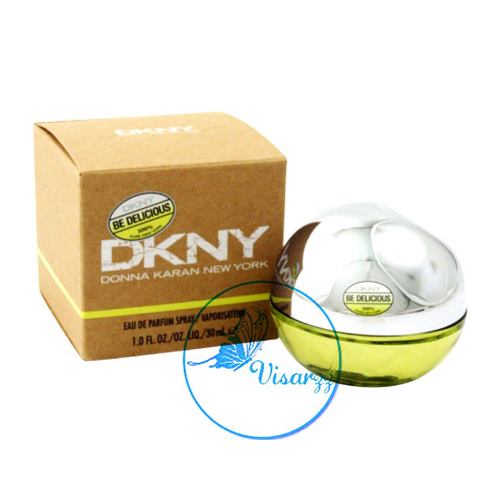 DKNY Be Delicious Eau De Parfum Spray 30 mL แอปเปิ้ลเขียว ตัวที่ขายดีที่สุดในหมู่ DKNY