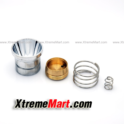 โคมผิวเรียบ 26.5 mm สำหรับไฟฉาย Solarforce L2, L2M, L2P