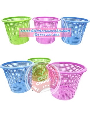 P05783 ตะกร้าผง ลายหินอ่อน (27*27*23.5 cm) สีหวาน 172 (ราคาส่งต่อ 12 โหล: 144 ใบ:เฉลี่ย 160 บต่อโหล)