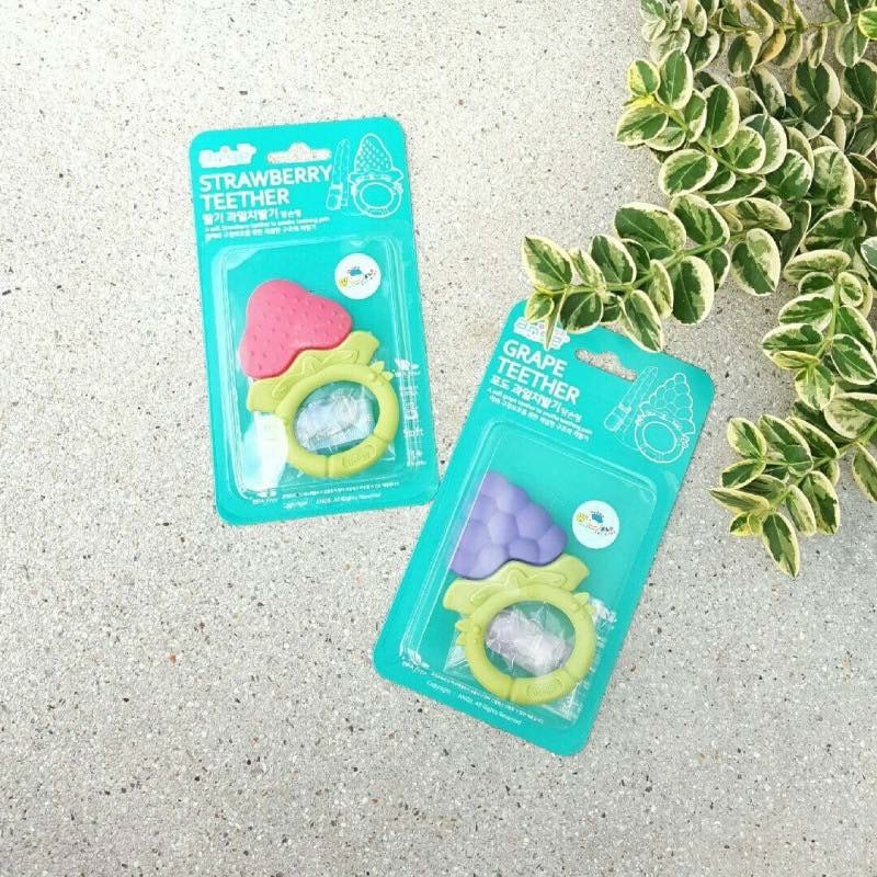 ยางกัดปลอดสารพิษยอดฮิต Ange Baby Teether (Teether Ring - Grape)