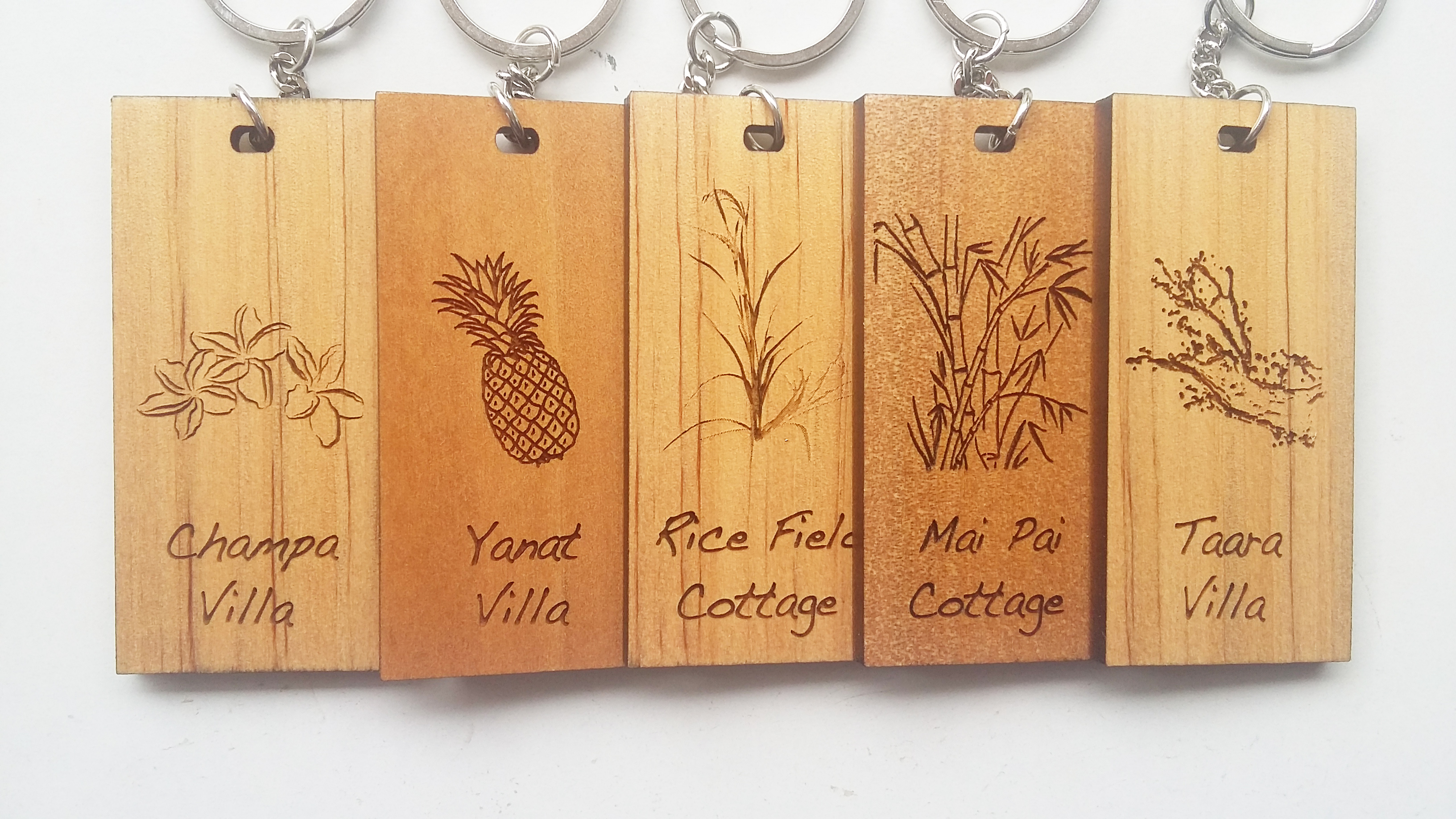 พวงกุญแจรีสอร์ท/โรงแรม/ห้องพัก