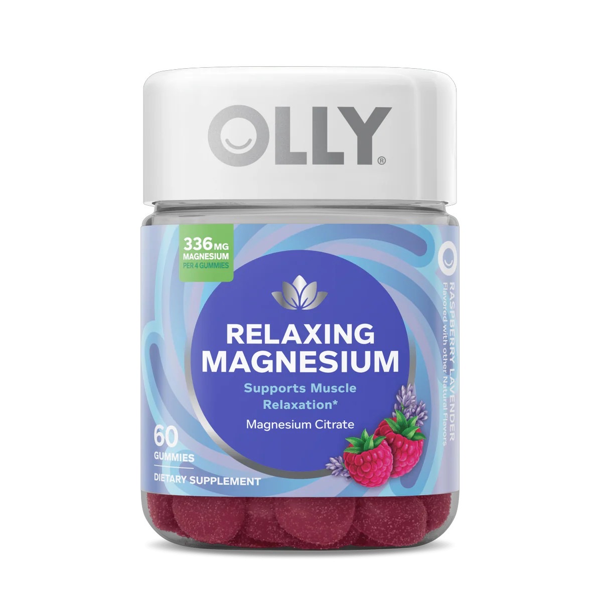 แมกนีเซียมชนิดกัมมี่ OLLY Relaxing Magnesium